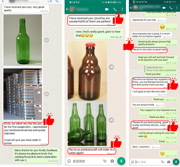 Wholesale Empty 330ml 500ml Green Amber Empty Beer Bottle with Crown Cap