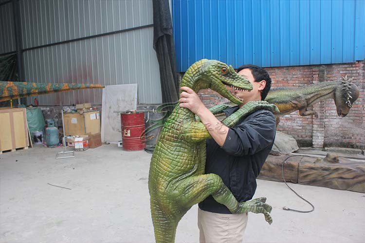 Silicone Rubber Realistic Dinosaur Puppet Customization Acceptable