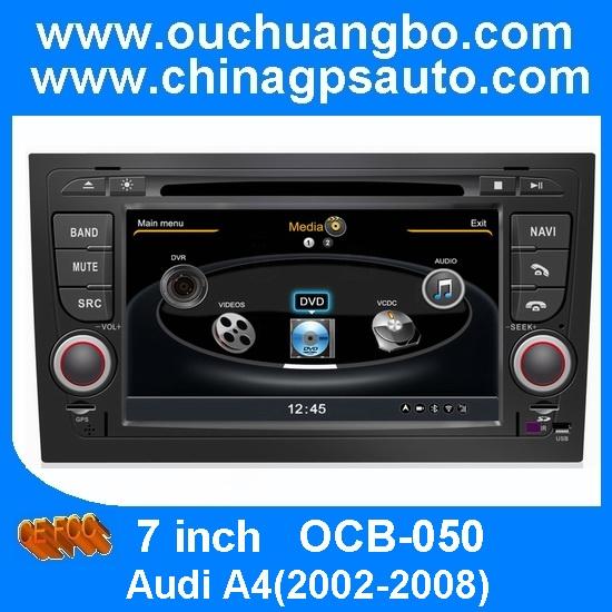 Ouchuangbo Car DVD GPS S100 Platform for Audi A4(2002-2008) DVR Bluetooth Audio