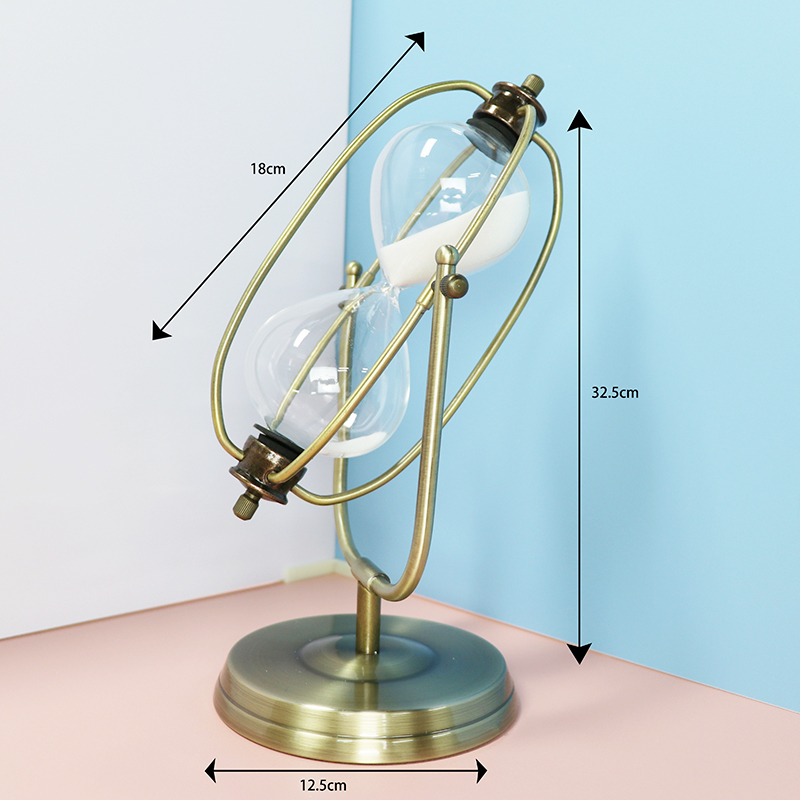 ISO9001 Vintage Hourglass Custom For Home Decoration