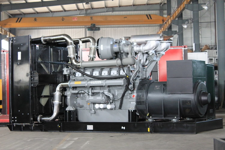 Low Fuel Consumption Diesel Generator Set 1200kw 1500kva With Perkins 4012-46TAG2A