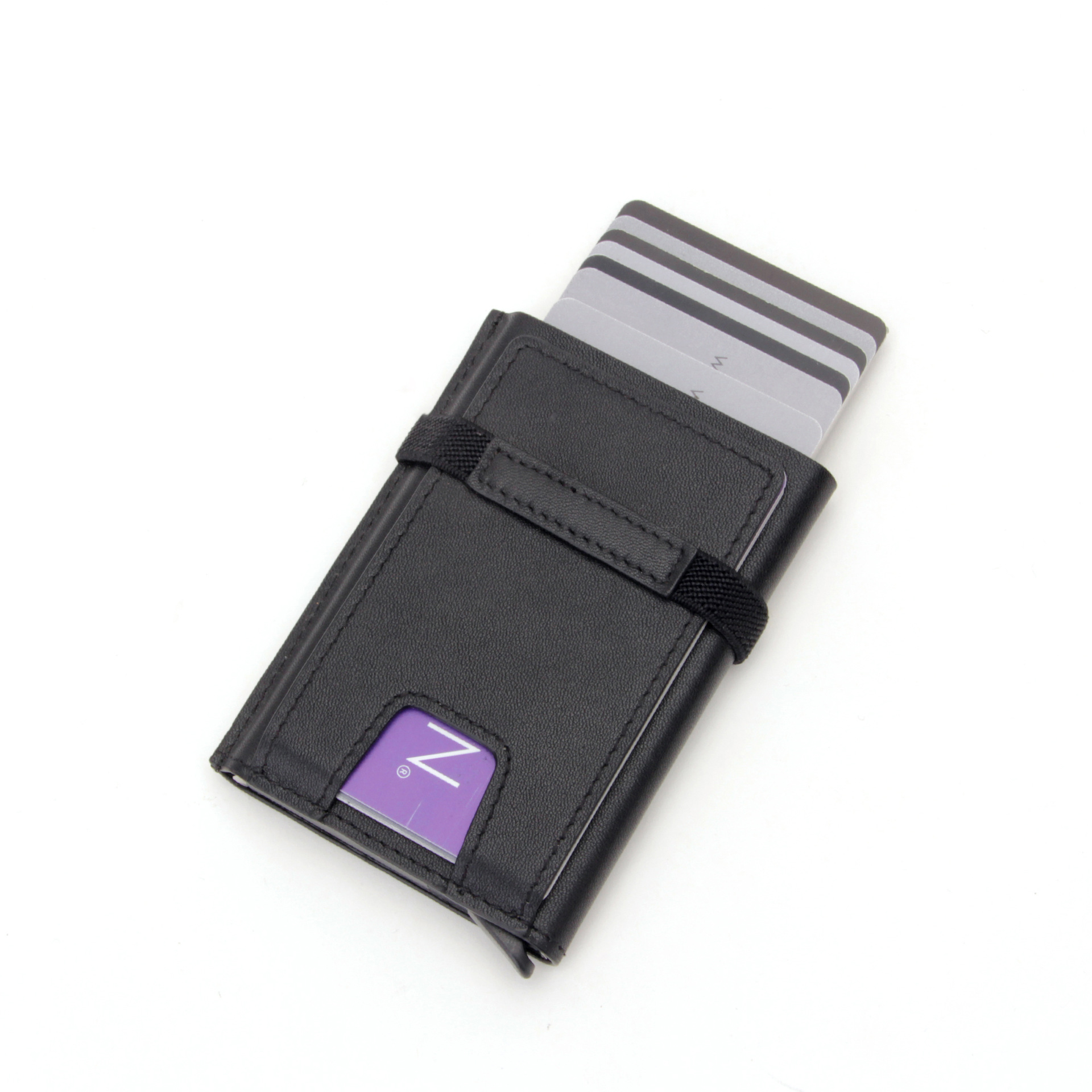 Low MOQ Mix Models Card Holder with Money Pocket Pop Up Wallet RFID Blocking Slim Metal Bank Card Case Holds