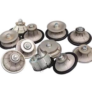  D75MM*V30 Stone Grinding Profiling Wheel Router Bit for Accurate Stone Profiling Manufactures