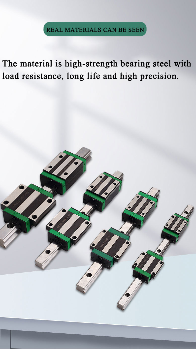 Low Friction Precision Slide Rails Corrosion Resistant Linear Guide Customized