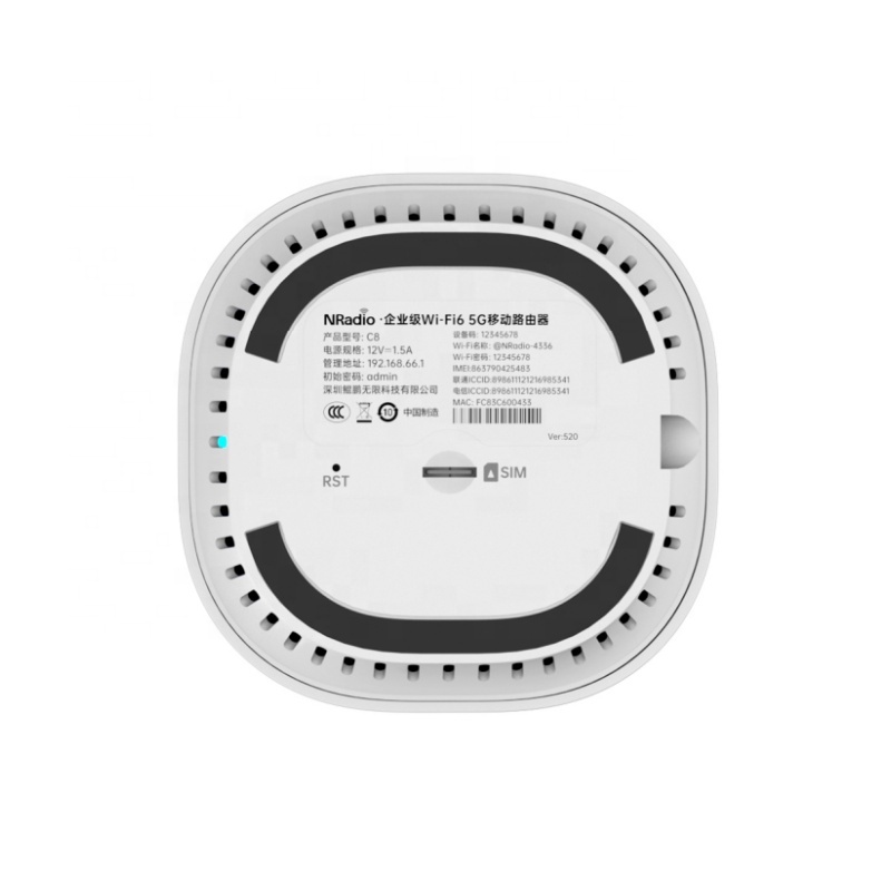 5G Wi-Fi6 Router with Customizable Movable Gigabit WAN/LAN Customizable Original C8-650 Enterprise