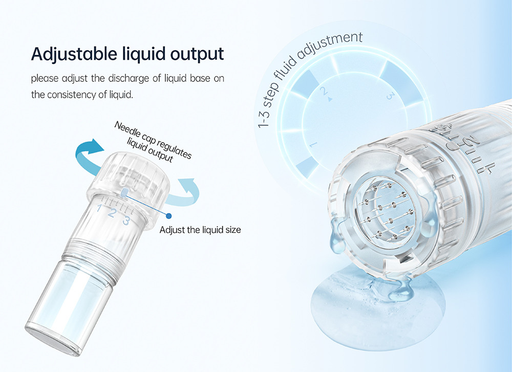 Automated Electric Micro Needle Device For Effortless Skin Rejuvenation