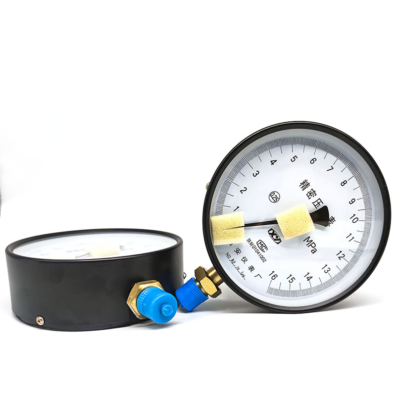 Mechanical Pressure Gauge Bottom Connection Field Display Linear Pointer Pressure Gauge OEM