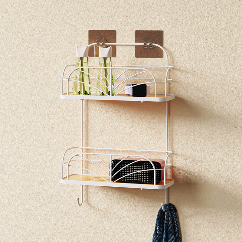 28*11.45*42.94cm Modern Metal Shower Caddy for Home Storage Organization