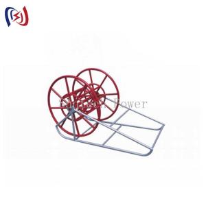 China Electrical Cable Reel Stands Wire Pulling Stands For Overhead Line on sale