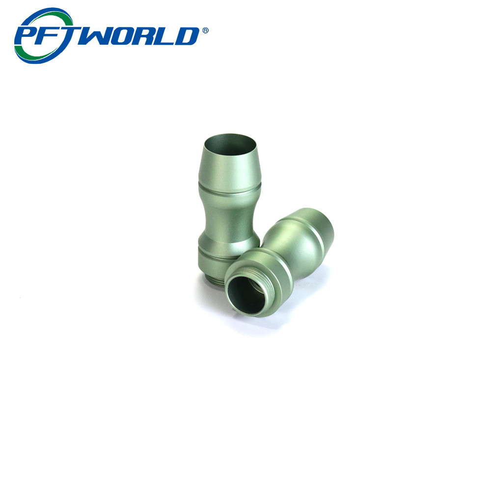 OEM precision aluminum extrusion nozzle turning CNC machining