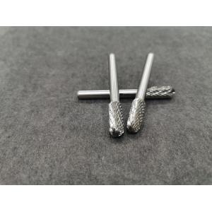 TUNGSTEN CARBIDE ROTARY TOOL BURR BITS TYPE SC CYLINDER SHAPE WITH RADIUS END