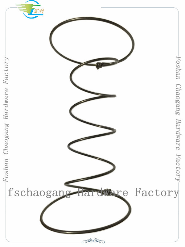Hard Medium Or Soft Black Wire Bonnell Spring Coil For Mattress / Sofa High Elasticity