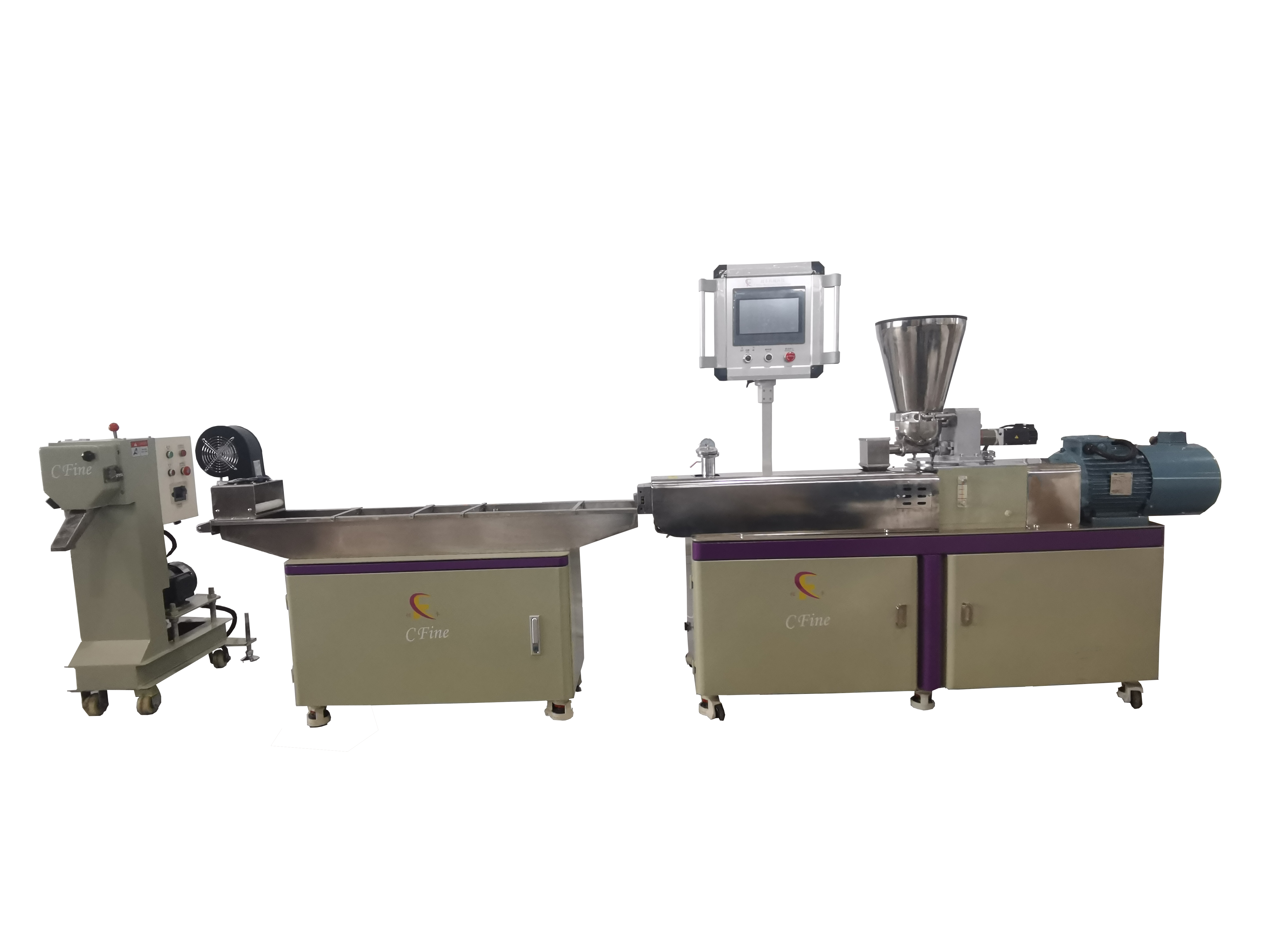 China Custom Twin-screw Granulator Machine on sale