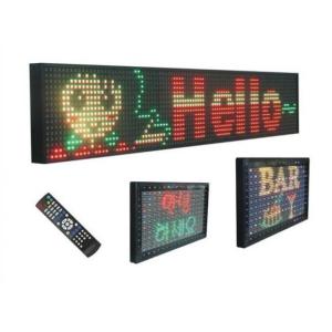P8 RGB Programmable LED Message Board , 3G / WIFI Wireless Control Custom LED