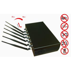 Adjustable Mobile Phone Remote Control Jammer / Blocker For School EST-505F
