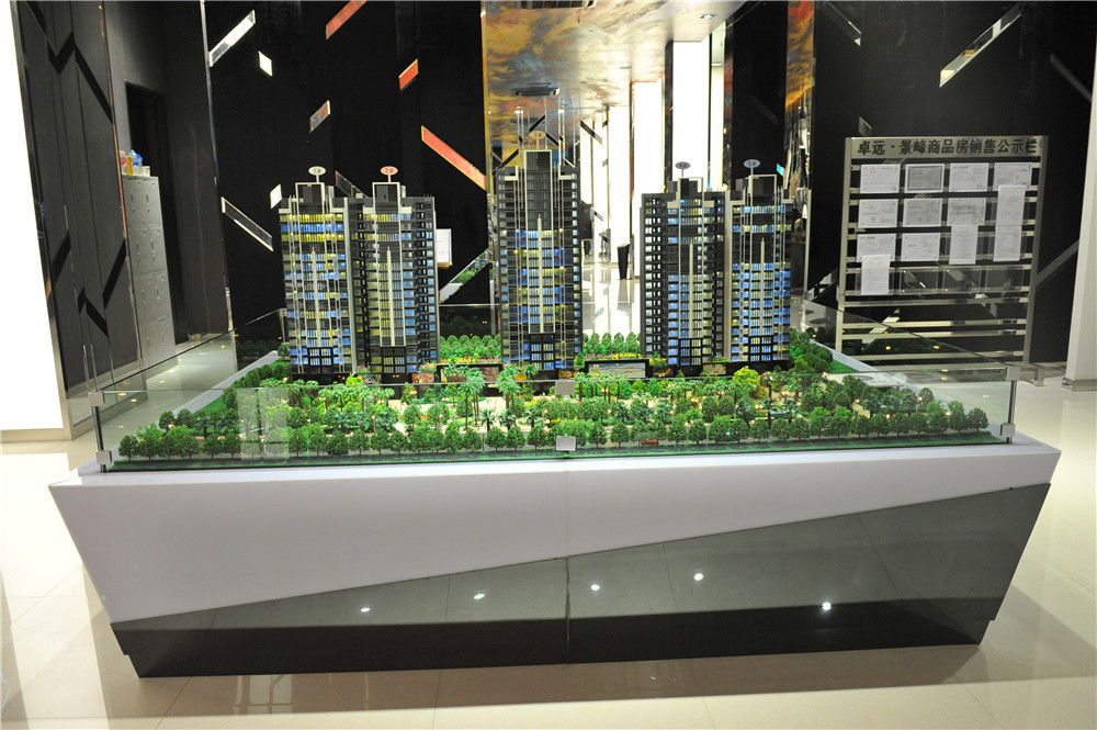 Miniature architectural villa scale model for sale