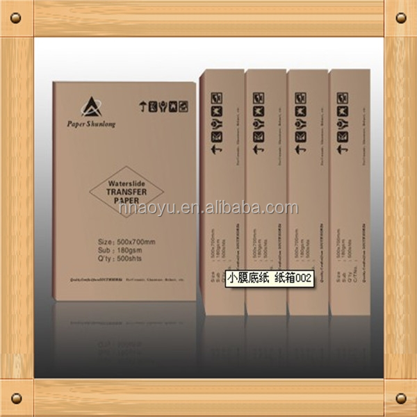 Water Transfer Ceramic Decal Transfer Paper and Customizable for Paper Material Type