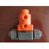 Buy cheap PTFE MV308 Pneumatic Diaphragm Valve Grooved Connection With Actuator from wholesalers