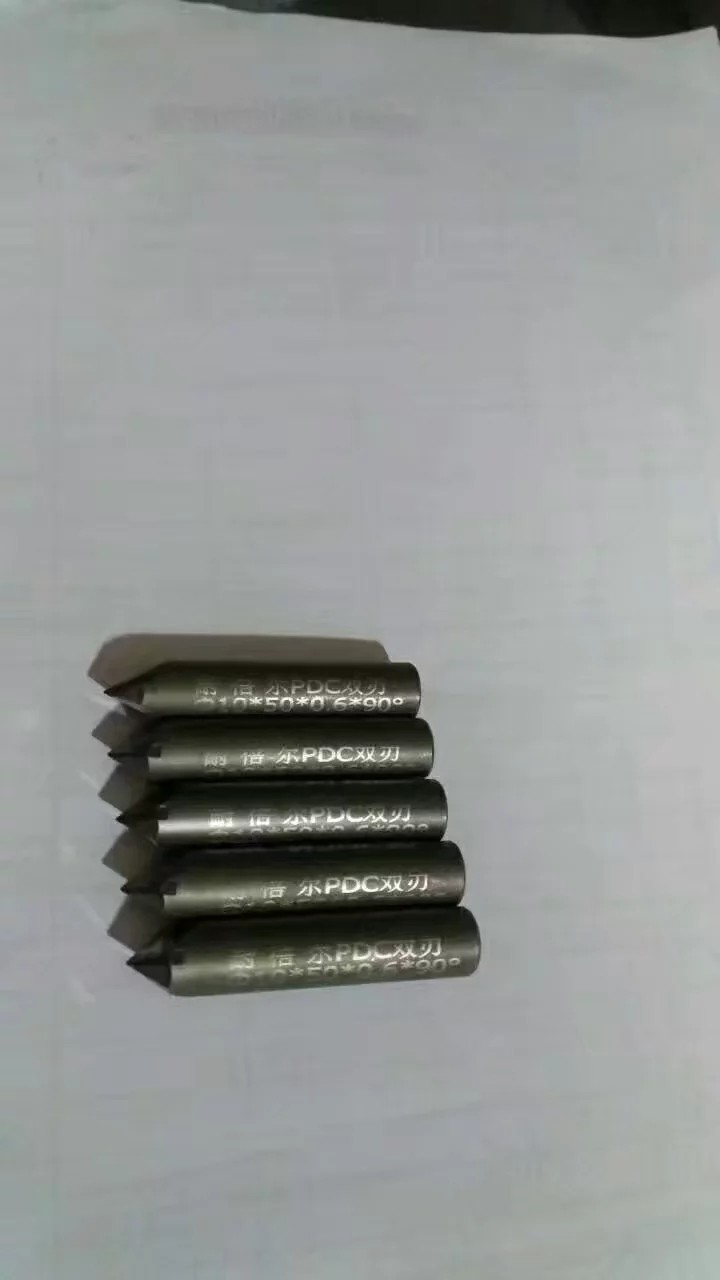 PDC diamond engraving tool double edge for granite