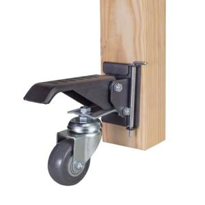 China Smooth Workbench Heavy Duty Retractable Side Mount Casters With High Load Capacity on sale