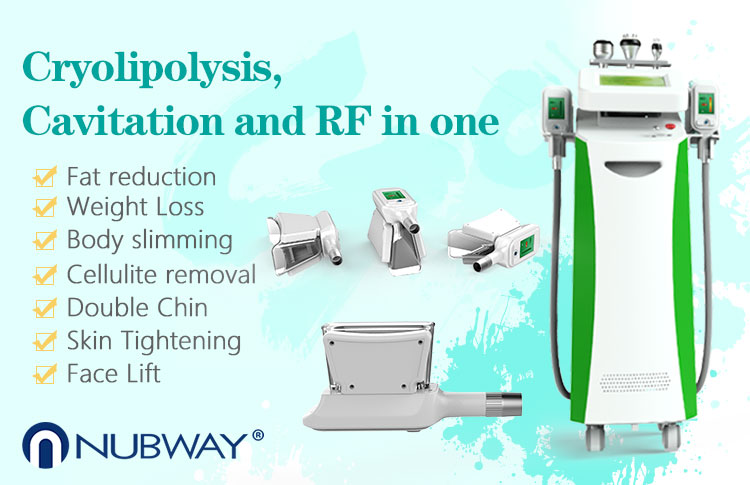 Nubway hot sale 5 days delivery medical CE approved fat freeze weight loss cryolipolysis machine