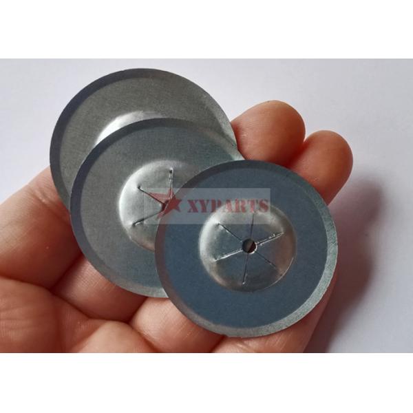 Quality 1-1/2" Galvanized Steel Round Insulation Washer With Bevel Edge for sale
