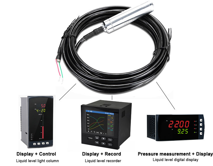 Hart Output 2m Oil Tank Truck 4-20mA Level Transmitter Sensor