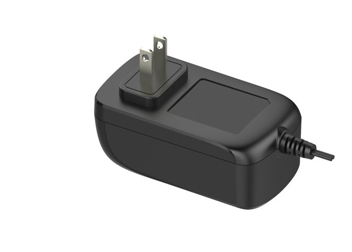 2 Pin AC DC Power Adapter , Universal Power Adapter With Output 24V 1A / 12V 2A