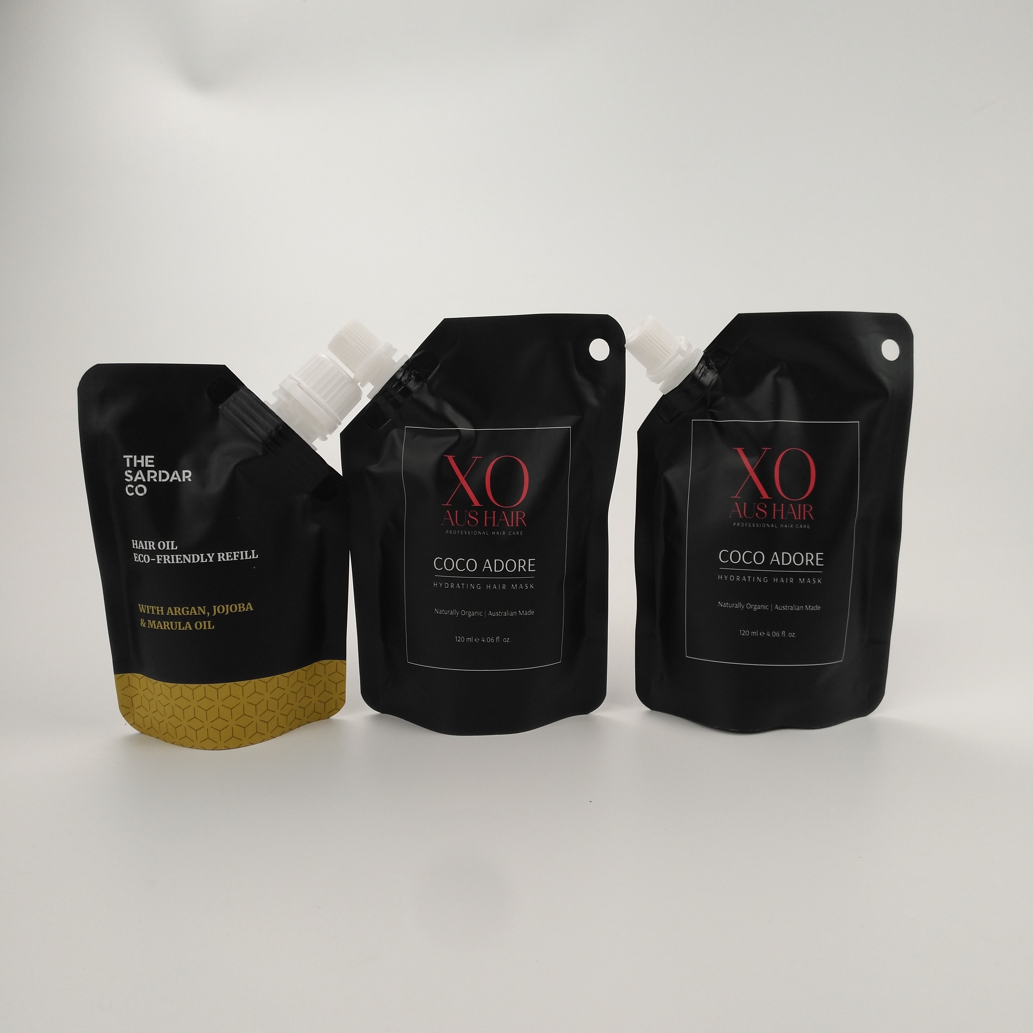 CMYK MOPP Stand Up Spout Pouch 150mic Gravnre Mylar BPA Free