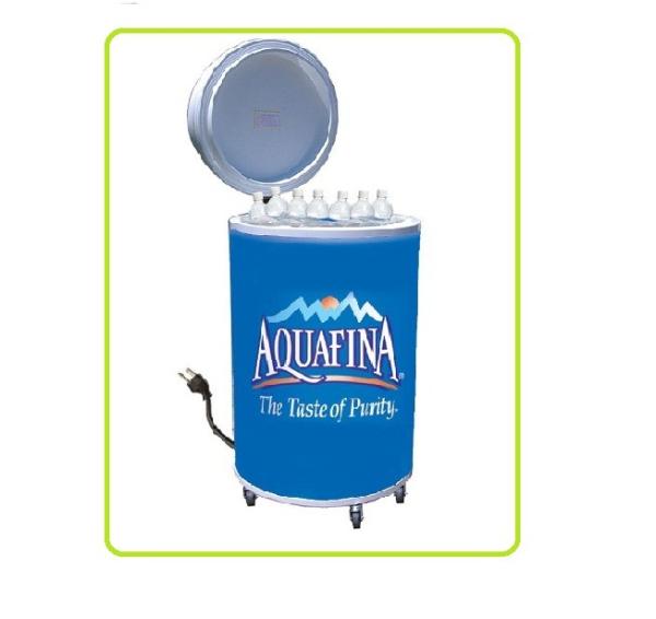 40L Cooler Fridge on Wheels Movable can cooler- 0-10 degrees-Cooler Barrels