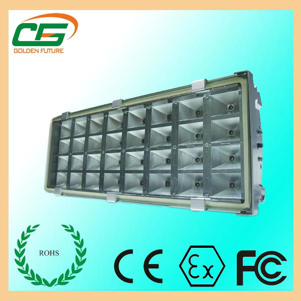 160W DC 24 Volt High Power Gas Station LED Canopy Light UL 100lm/w , 78Ra LED Area Light