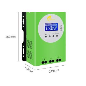 80A MPPT Hybrid Solar Charge Controller Intelligent Control