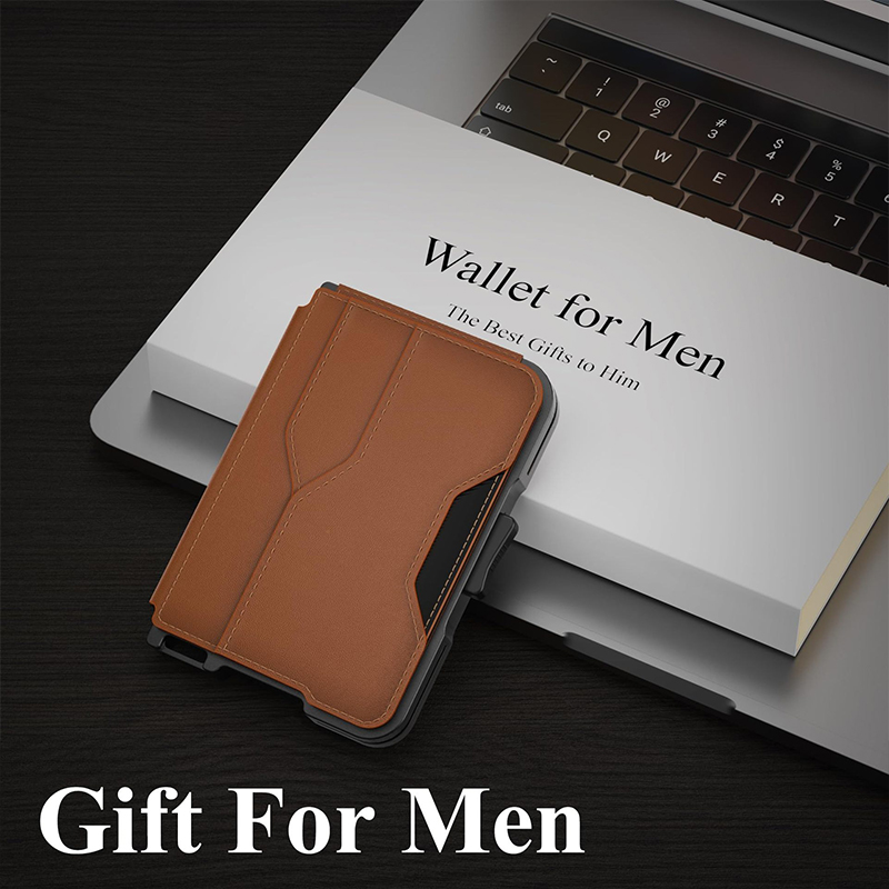 Genuine Leather Mini Multifunctional Coin Purse Short Wallet with Retro Zipper Clutch
