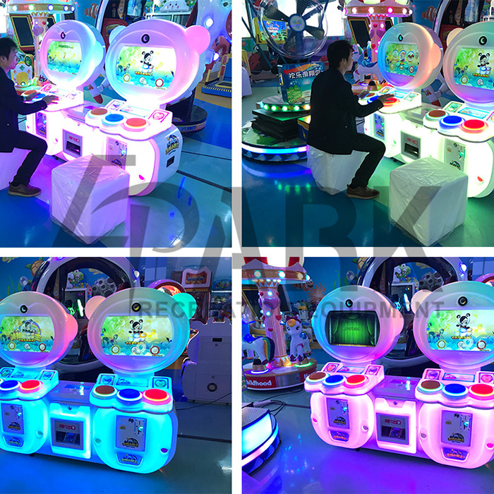 Hit Drum Simulation Music Arcade Dance Machine With Take Photo Function For Shopping Center