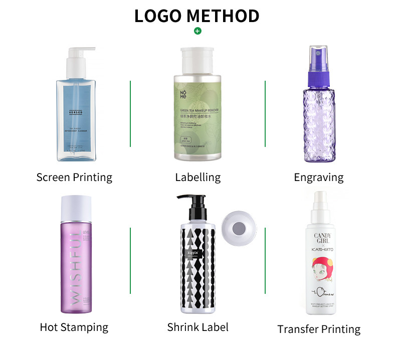 220ML 30ML Plastic Spray Bottles Custom Mold Transparent PCR PET Spray Bottle