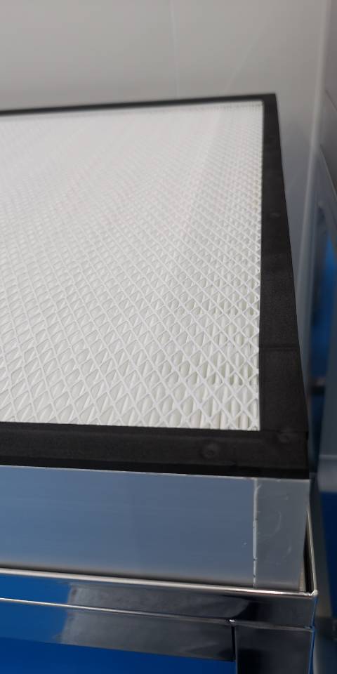 Smart Breathable Hepa High Density Air Filter Aluminum Frame High Flow Air Filters