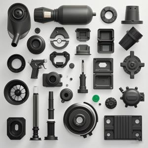 Surface Finish Customizable Plastic Injection Molded Parts large injection