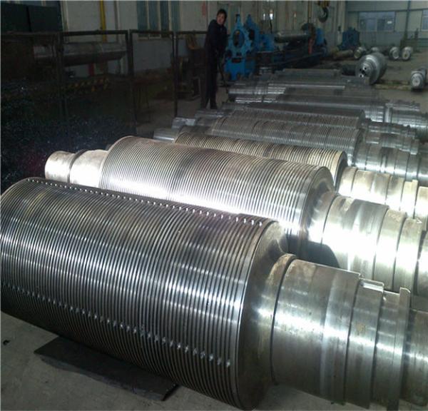 High Hardness Industrial Rolling Mill Rolls To Rolling Aluminum Belt Dia 450 -