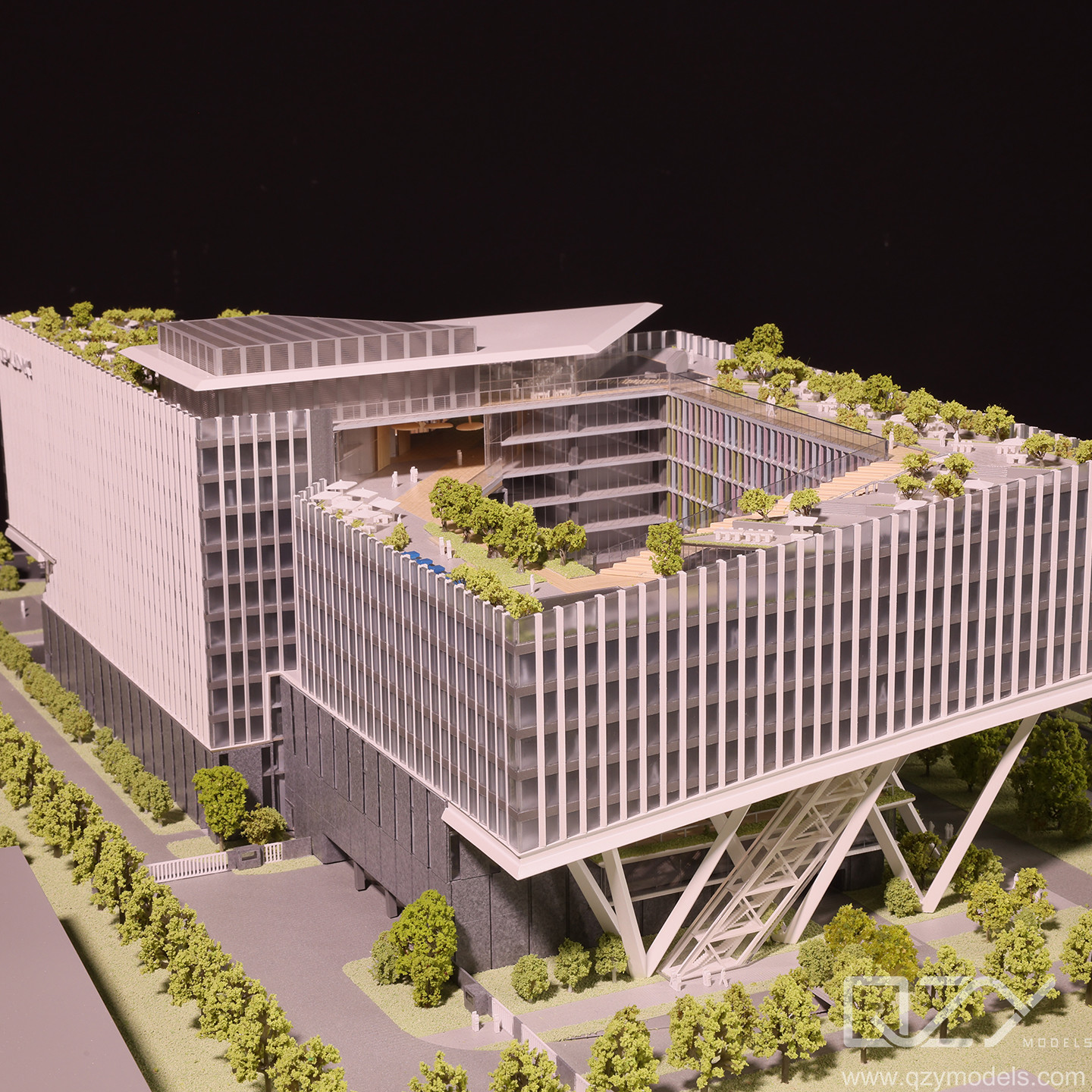 KPF-1/300 TP-LINK Hangzhou Headquaters Model Miniature Architectural Models