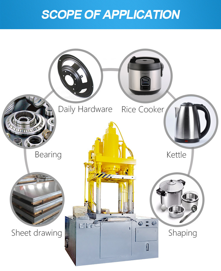 Deep Drawing Hydraulic Press Machine For Stainless Steel Sink Moulds