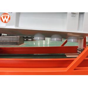 Two Layer Sieve Rotary Sifter Screener 8 - 16T/H Fully Enclosed Structure