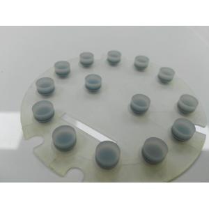Simple Design Translucent Silicon Rubber Membrane Panel Switch Button Pad