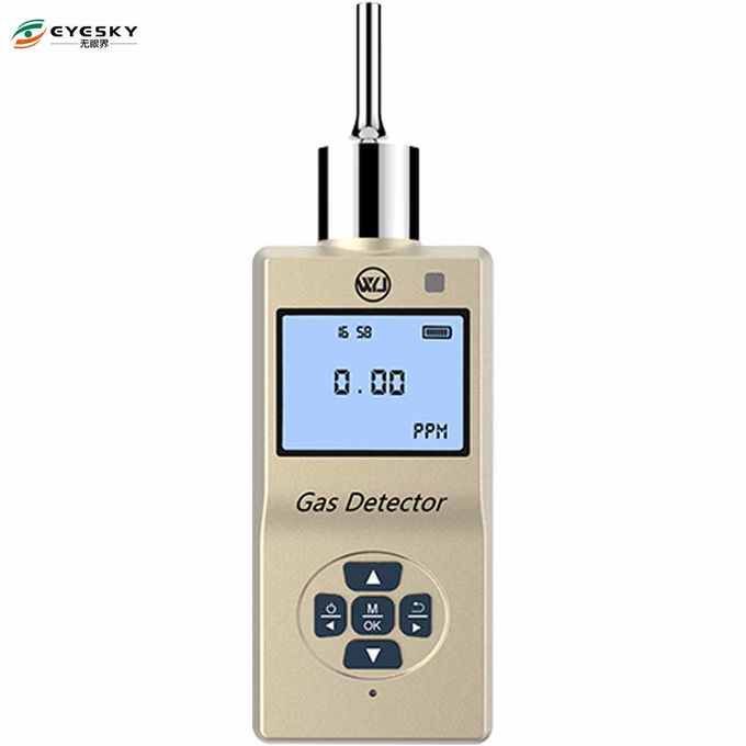 Pump-suction oxygen detector