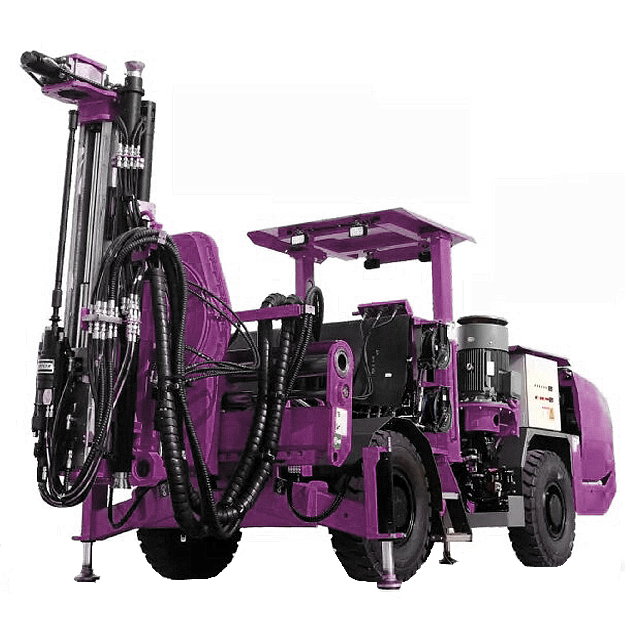 Underground Tunneling Borehole Drilling Machinery Hydraulic Jumbo Drilling Rig Equipment