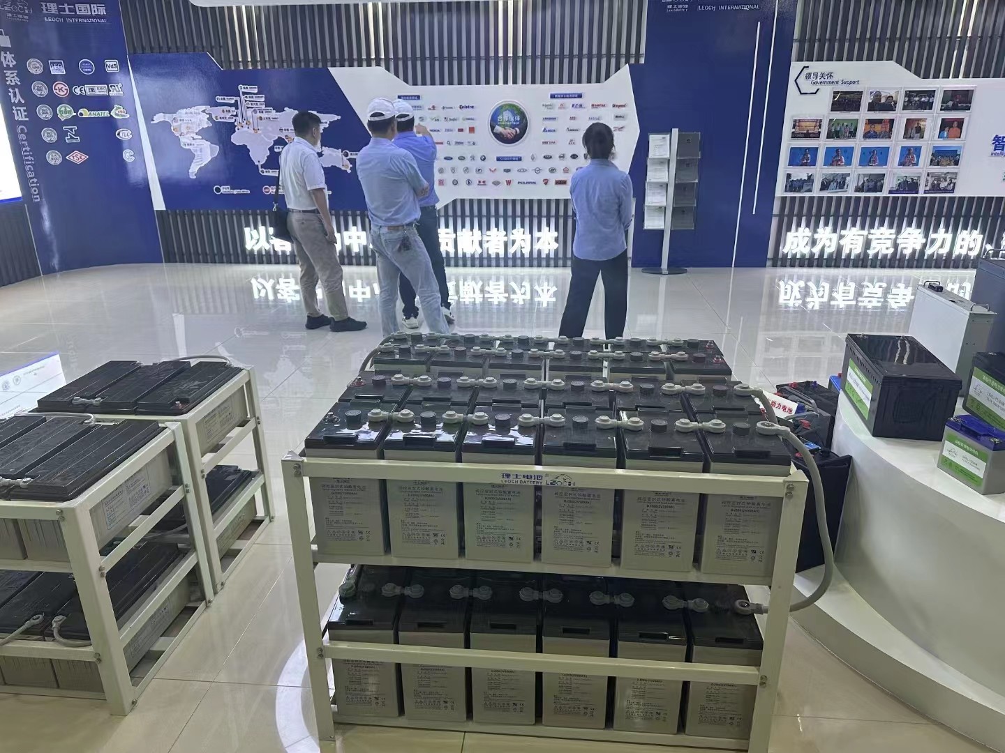 12 Volt 55Ah 20hr VRLA Lead Acid Battery Leoch DJM1255 12 Years Designed Floating Life