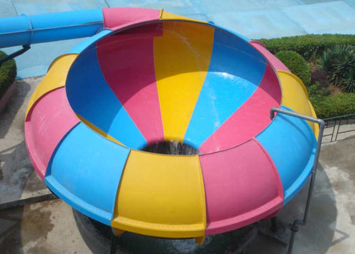 Big Space Bowl Super Bowl Fiberglass Water Slide For Hot Selling