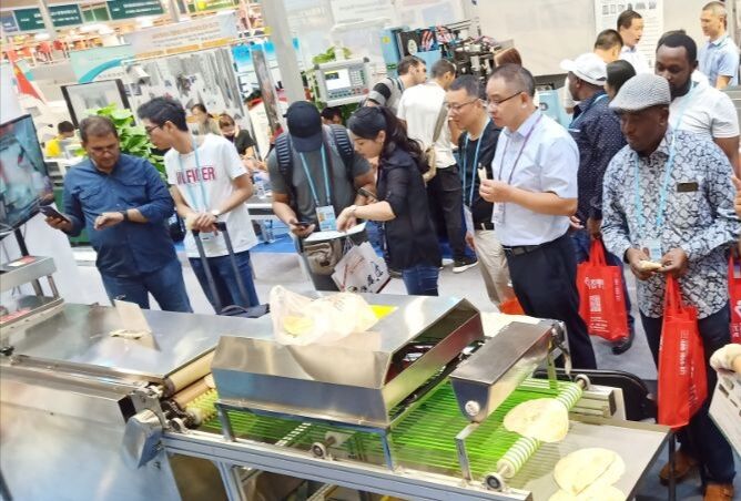 Tortilla Making Machine Round 10-30cm Produce Capacity 1000-3000pcs/Hour