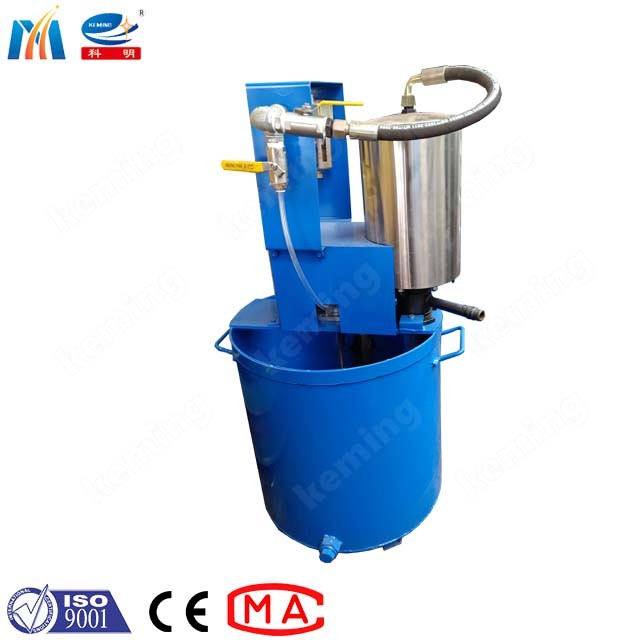 30 L / min Pneumatic Mixer Grout Pump Cement Grouting Slurry Pump Mixing Barrel