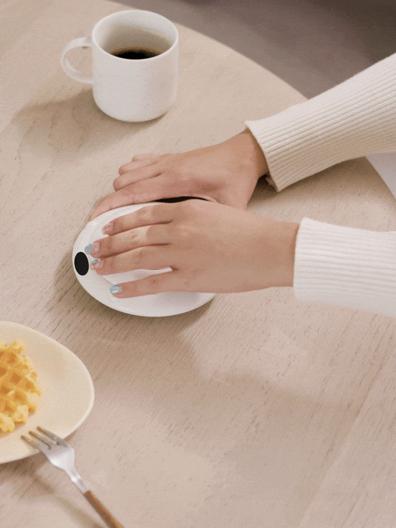 110-220 V Stylish UFO Coffee Milk Tea Mug Cup Electric Heating Coaster Warmer