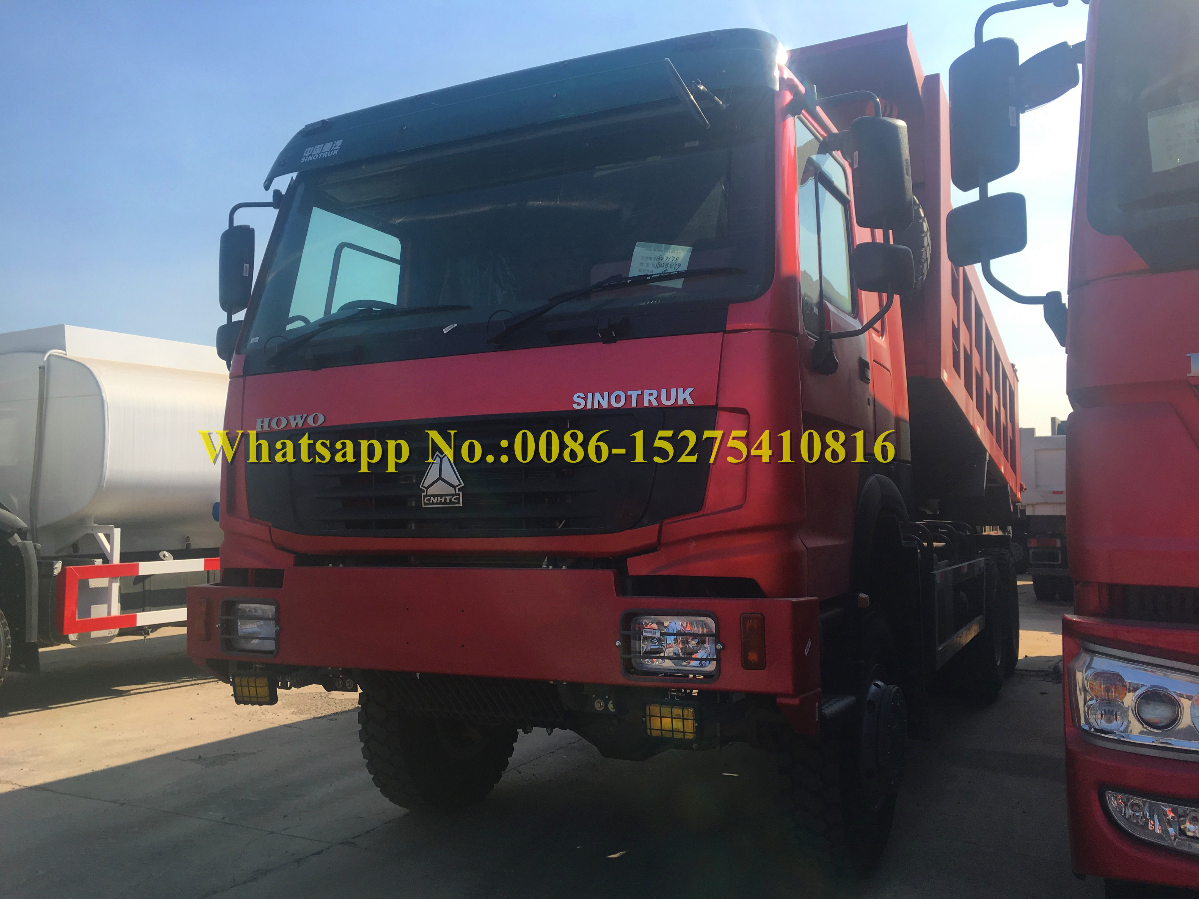 SINOTRUCK HOWO 371hp 6x6 10 wheeler all wheel Drive off road Mining Dump Truck For Rough Terrain Road
